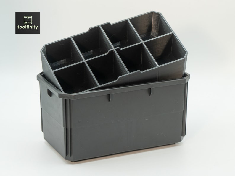 8- Slots Nesting Cup For Flex STACK PACK 22-in and 11-in Organizer STACKPACK insert bin image 1