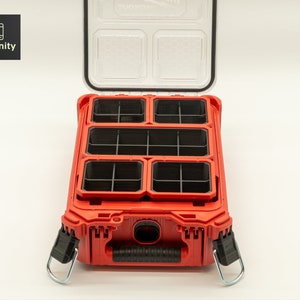 Nesting Cups Set for Milwaukee PACKOUT 11-Compartment Organizer  #48-22-8430 or 5-Compartment Organizer #48-22-8435
