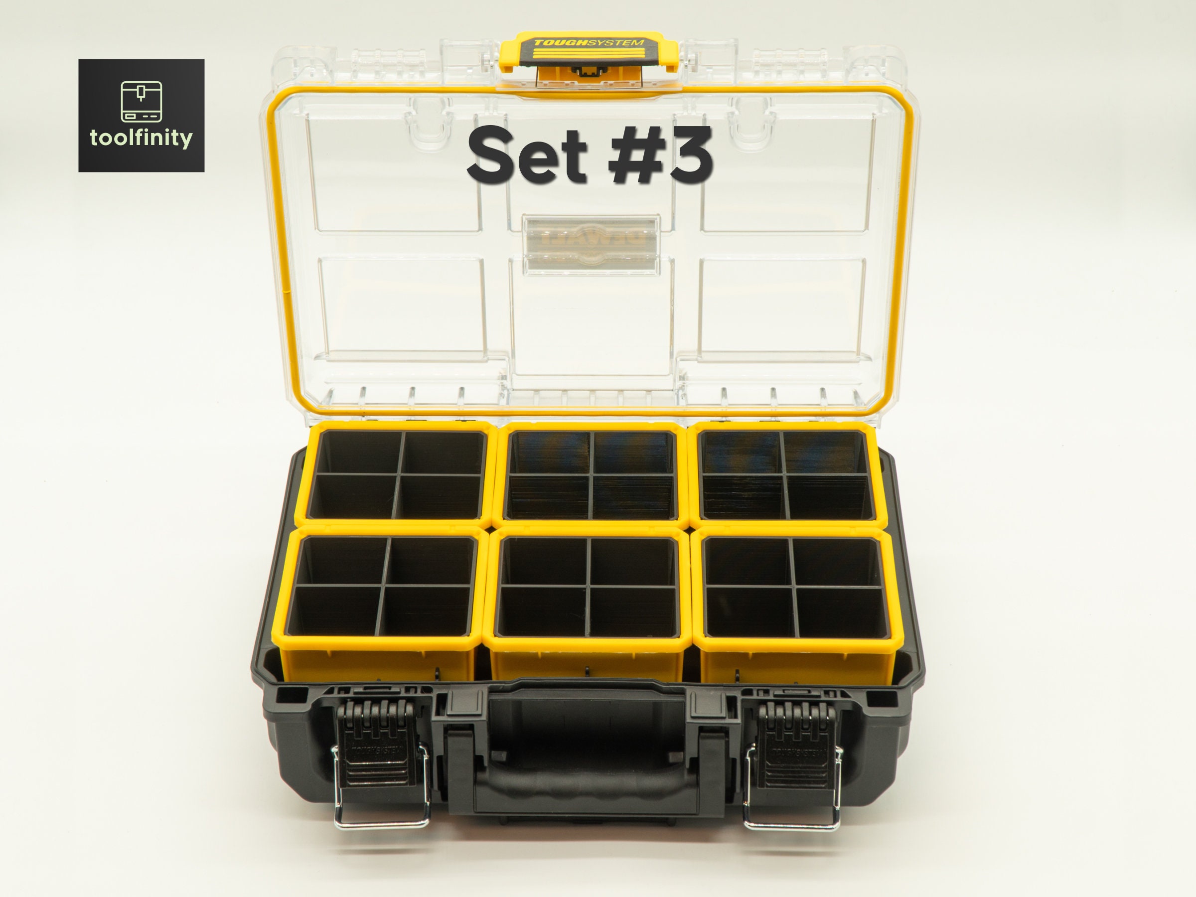 Set of 2 Nestng Cups for Rdgd Pro System Gear 10-compartment