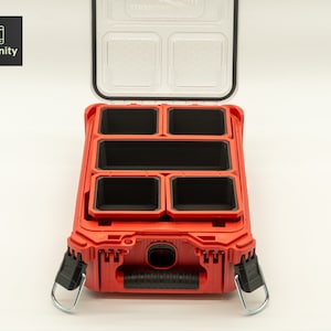 Nesting Cups Set for Milwaukee PACKOUT 11-Compartment Organizer  #48-22-8430 or 5-Compartment Organizer #48-22-8435
