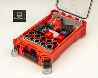Milwaukee Packout Compatible Insert for 2563-20 M12 FUEL 1/2" Stubby Impact Wrench (Insert Only)