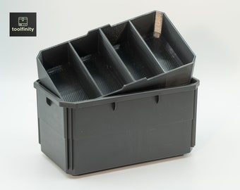 4-Slots Nesting Cup For Flex STACK PACK 22-in and 11-in Organizer STACKPACK insert bin