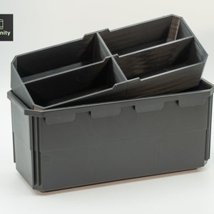 4-Slot Nesting Cup For Flex STACK PACK 22-in and 11-in Organizer STACKPACK insert bin
