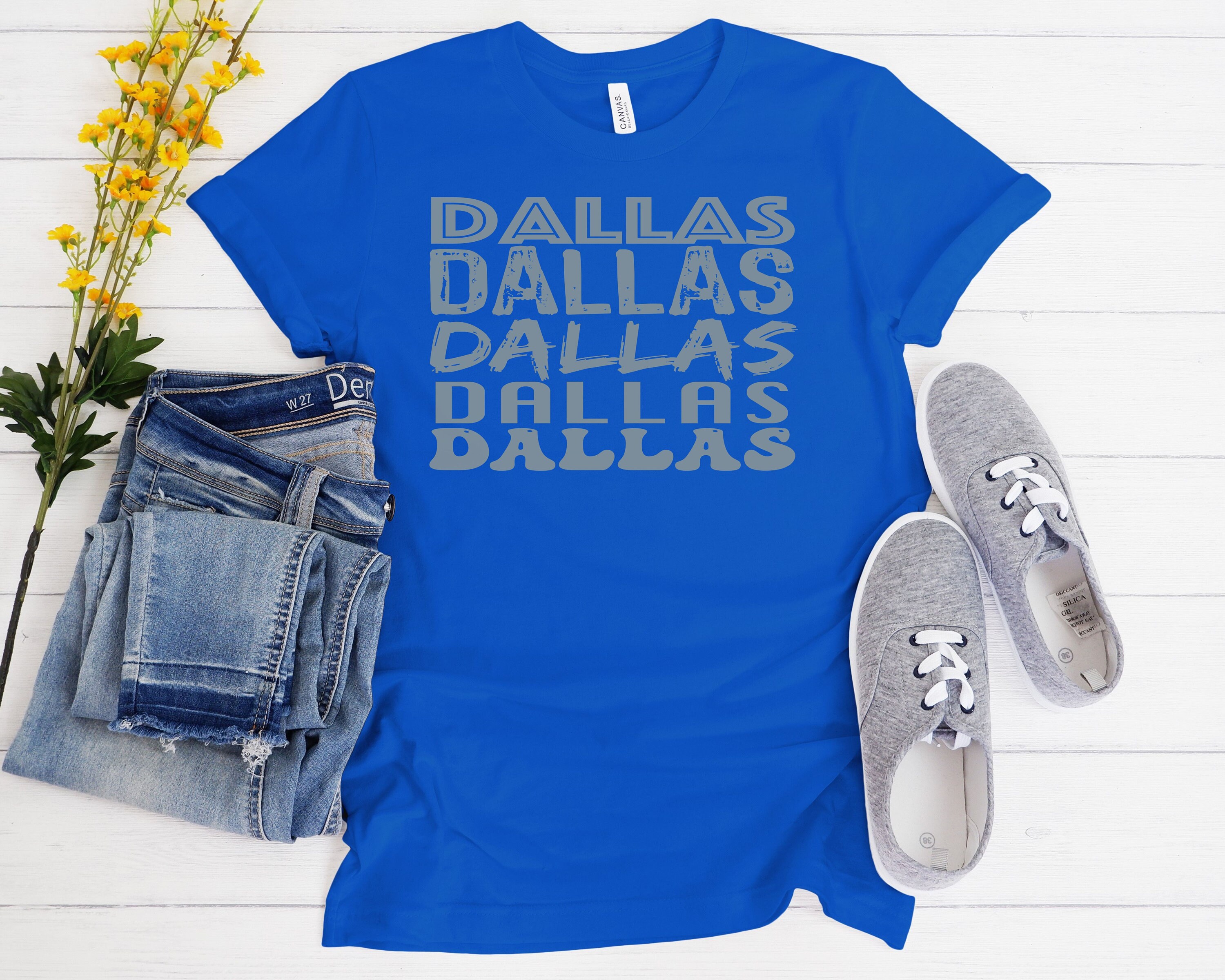 Dallas Shirt Dallas Gift Football Shirt Basketball Shirt Etsy