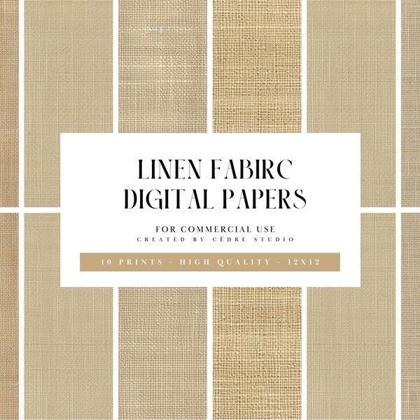 Linen Digital Papers, Linen Fabric Digital Patterns, Linen Digital Wallpapers, Linen Texture Background, Linen Seamless Pattern Fabric Print