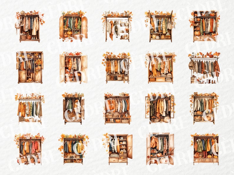 watercolor-fall-wardrobe-clipart-fall-clothing-closet-clipart-fall