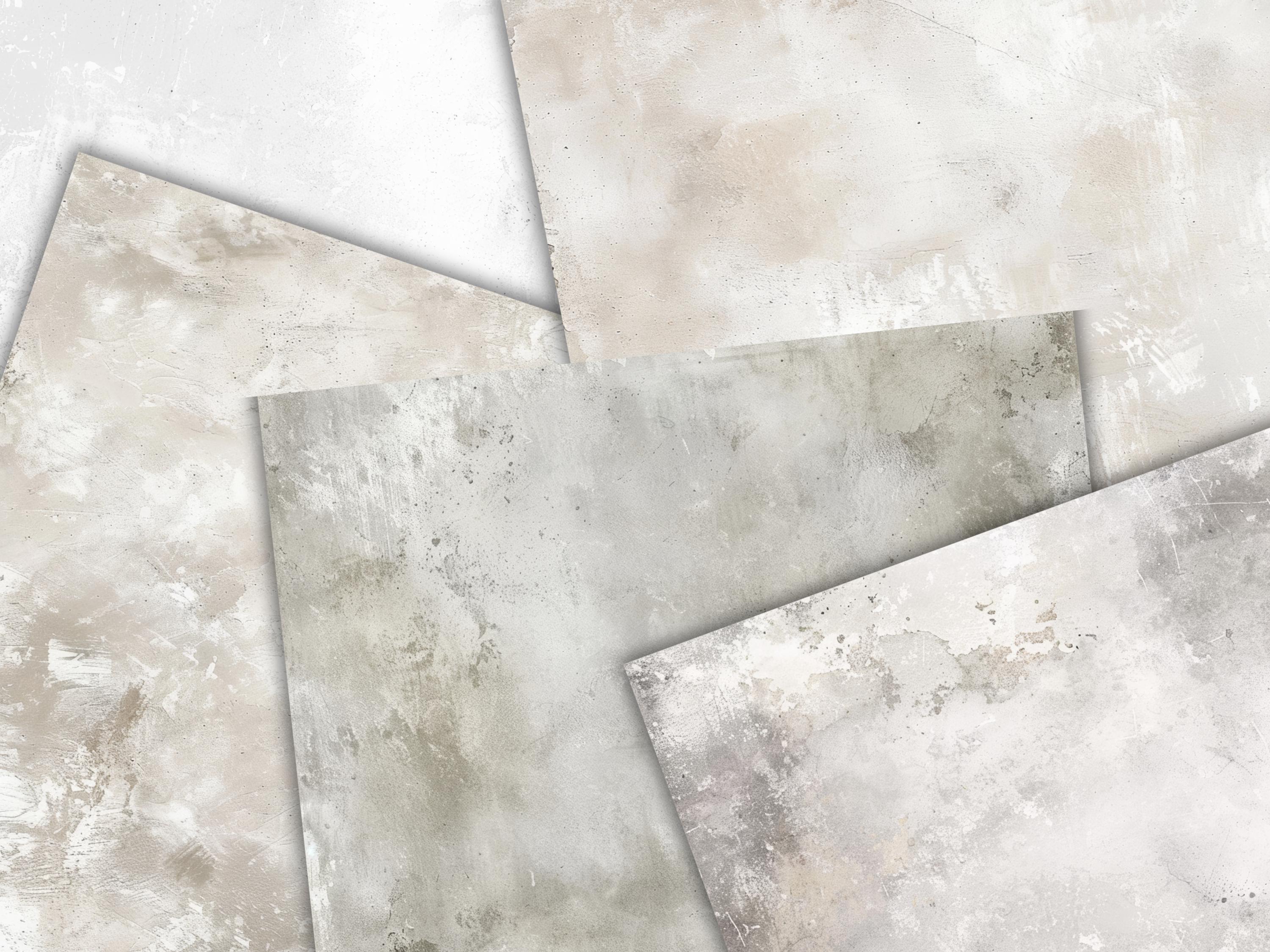 Plain White Digital Textures, Watercolor Paper Digital Papers, Digital ...