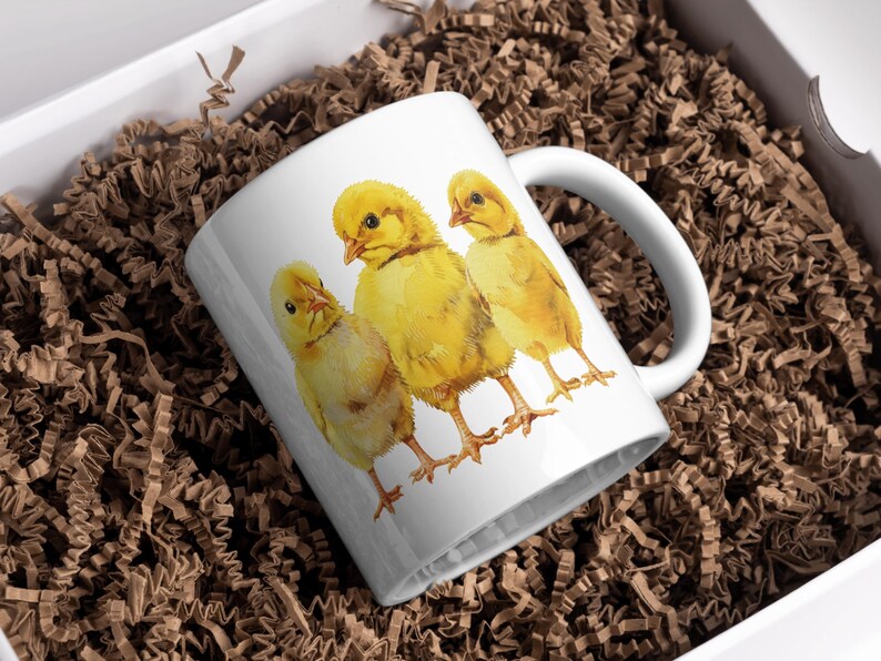 Watercolor Yellow Chicks Clipart, Baby Chicken Chick, Farm Animals ...