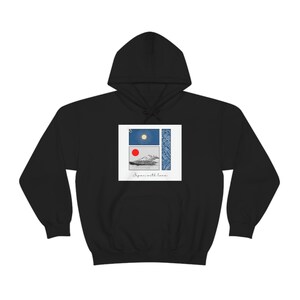 Japan With Love Hoodie, Japanese Sweatshirt, Tokyo Gift, Asian Pullover, Travel Sweater, Cherry Blossom Jacket
