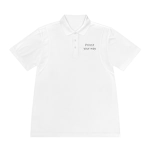 Customizable Sport Polo Shirt for Men - Perfect for Active Wear, Casual Outings, Gifts, Events, Team Sports