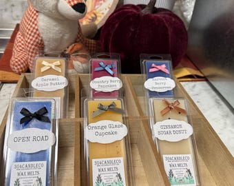 Barres pression faisant fondre la cire 2 oz * parfum au choix* Parfums d'hiver maintenant disponibles !!!