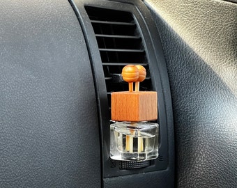 Glass Fragrance Oil Diffuser Car Air Freshener With Car Vent Clip *choose your scent* 2024 New Scents Now Available!