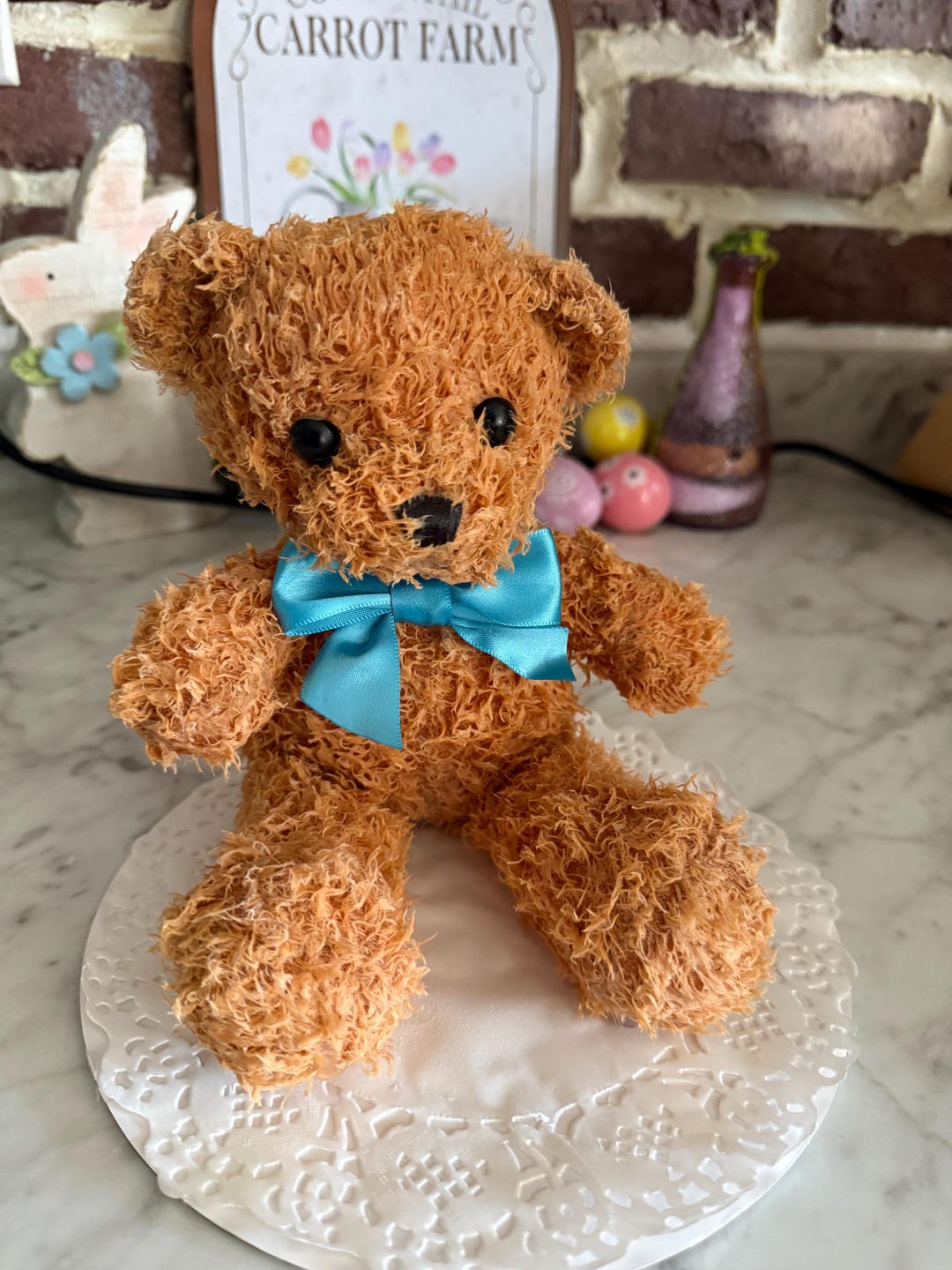Scented Wax Dipped Teddy Bear *great Gift* New Scents Available