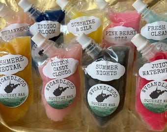 Summer Scents Squeezable Wax Melts *3 Oz Pouch*