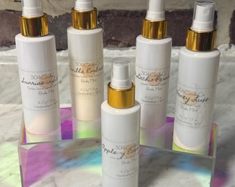 Brume parfumée en vaporisateur pour le corps *Flacon de 4 oz* Five Fresh Scents Pistache Vanille