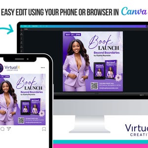 Book Launch Event, Author Book Launch Party, Business Event Flyer ...