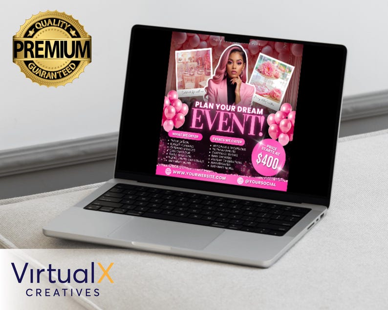 Planner Ad Examples Event Planner Flyer, Party Planning Ads, Wedding Planner Flyer, Event ...