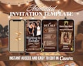 Waiting to Exhale Games Night Invitation | Animated Girls Night Evite | Boho Ladies Party Video Invite | Poker Bingo Night Party Template