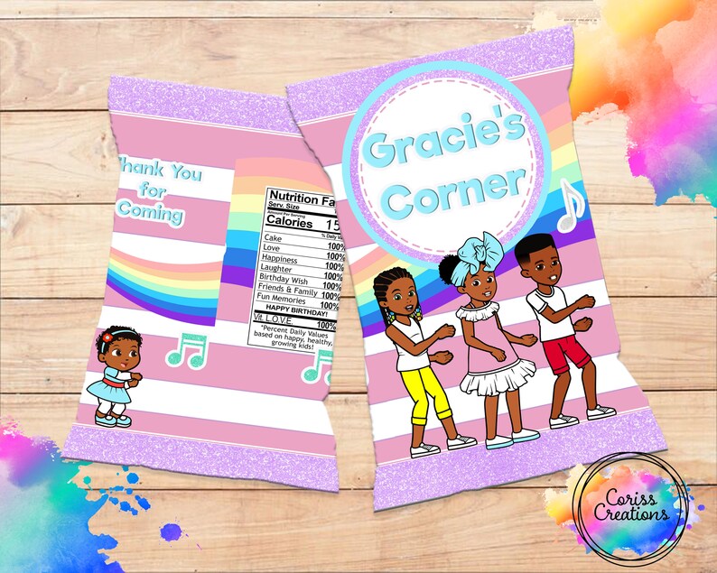 Gracie's Corner Chip Bags Etsy