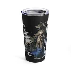 Magical Wizard Tumbler Fantasy Mage Alchemist Travel Tumbler Magical Wizard Spell Stainless Steel Tumbler Gift Magick Alchemy