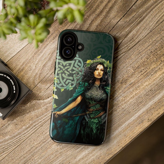 The Morrigan iPhone Case Gift for Her Magical Celtic Goddess Apple iPhone Tough Phone Case iPhone Protective Phone Case Pro Max Plus Models