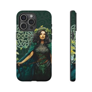 The Morrigan iPhone Case Gift for Her Magical Celtic Goddess Apple iPhone Tough Phone Case iPhone Protective Phone Case Pro Max Plus Models image 3