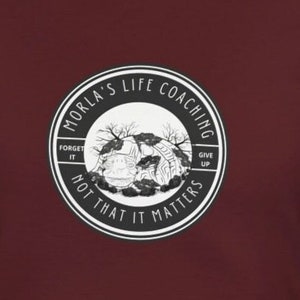 Morla&#39;s Motivation2 T-shirt/Unisex, Never Ending Story tshirt, Funny, Gift, Unique, Fun, Birthday, Strange, Odd, Movie, 80s, Turtle, Coach