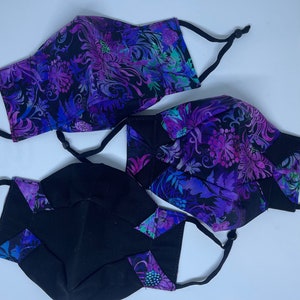 3D reversible face mask covering