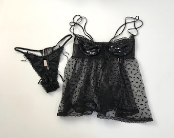 Vintage Fredericks of Hollywood Lingerie - Etsy