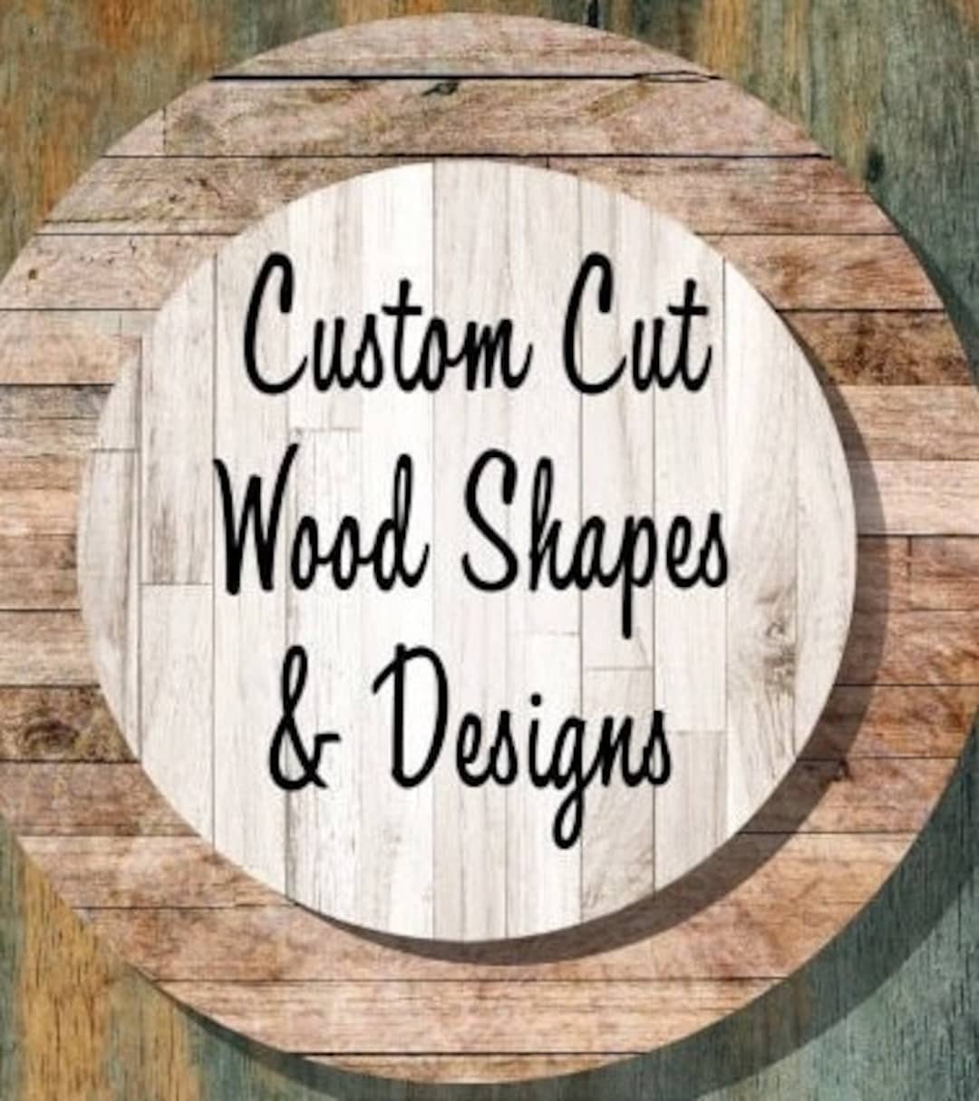 Custom Cut Wood Custom Cutouts Custom Wood Cutout Wood Etsy