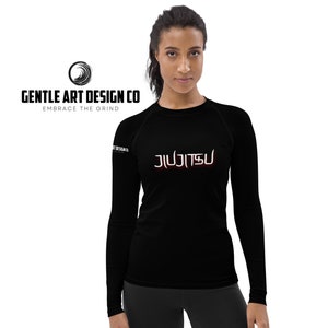 Women&#39;s BJJ Rash Guard: Long Sleeve Jiu-Jitsu Training Top
