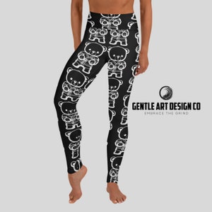 Women's Jiu Jitsu Black Seas BJJ Grappling Spats Women's Athletic