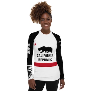 California Republic Women&#39;s Rash Guard for Nogi BJJ