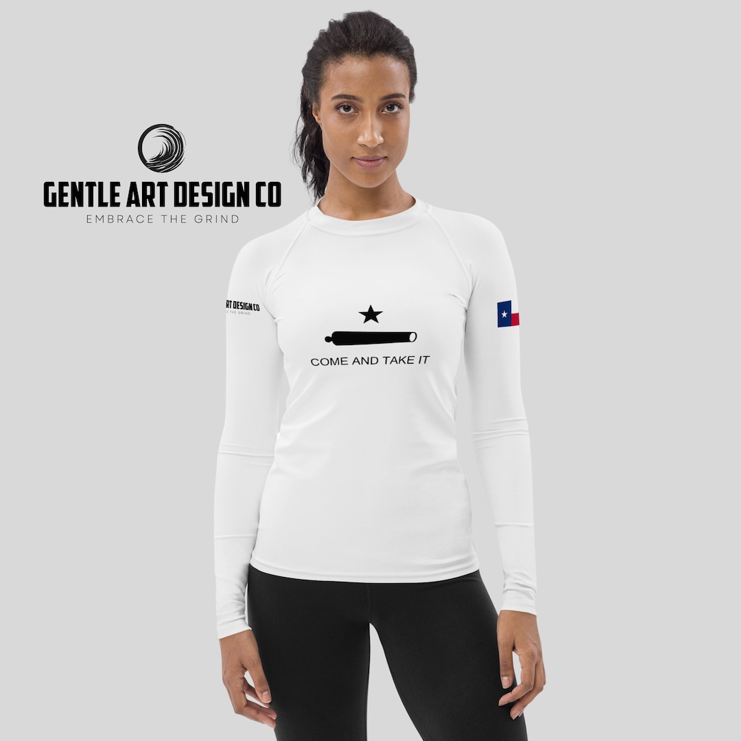 Texas Women's BJJ Rash Guard | Long Sleeve Jiu-jitsu, MMA, Grappling - Etsy