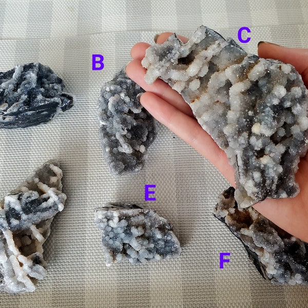 YOU CHOOSE you PICK  Large Raw Druzy Sphalerite Clusters