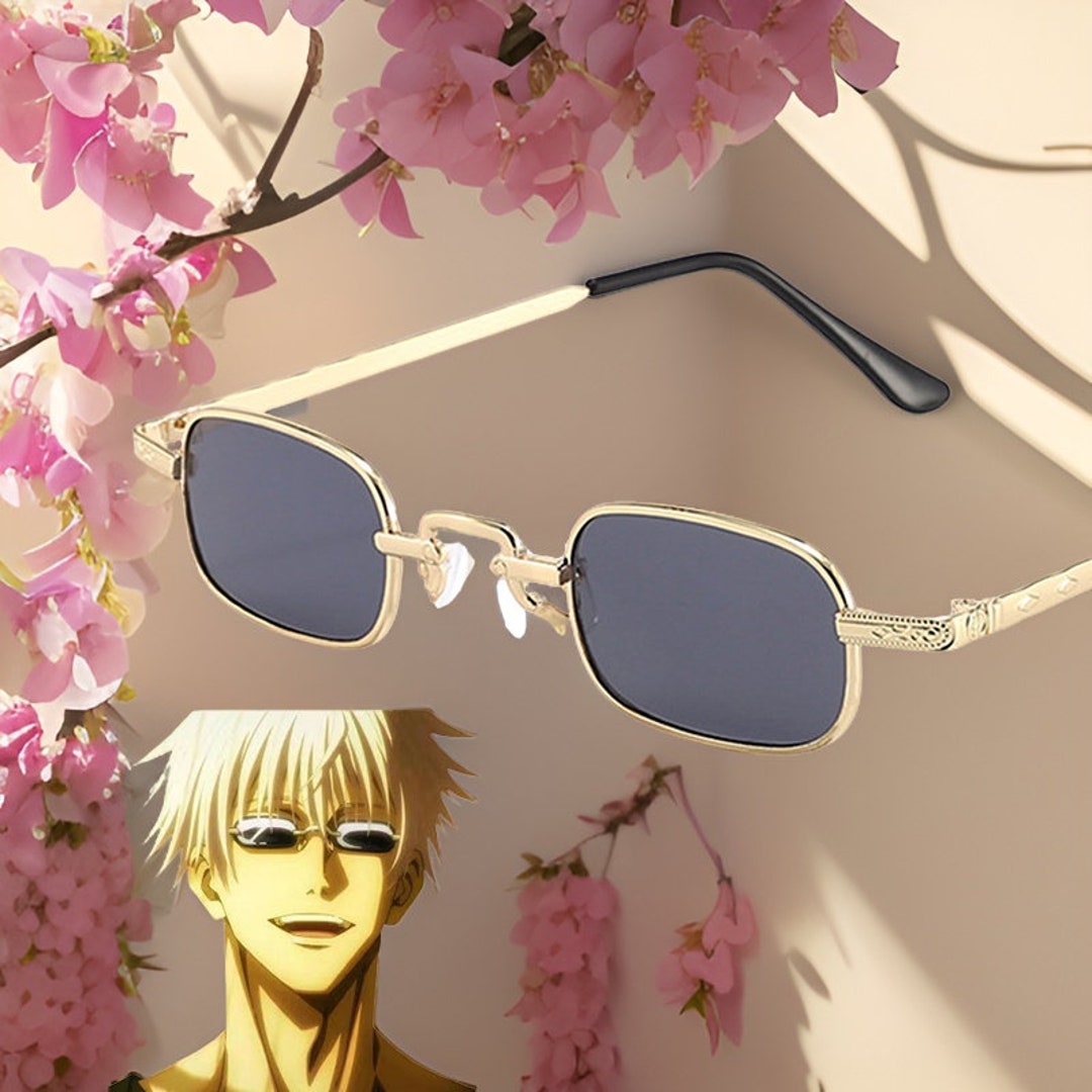 Jujutsu Kaisen Cosplay Sunglasses Gojo Satoru Eyeglasses Rectangular