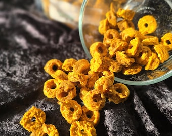 Snack per cani Puppy O's: confezione assortita, cotti con amore