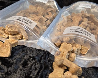 Pacote de petiscos para cães para amantes de manteiga de amendoim