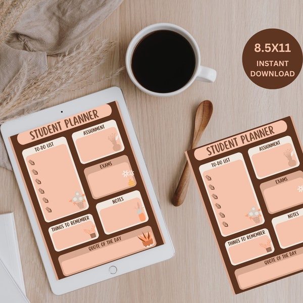 Best Student Planner Etsy