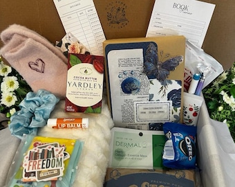 Cozy HYGGE Book Box | Personalized Blind Date with a Book Gift for Readers