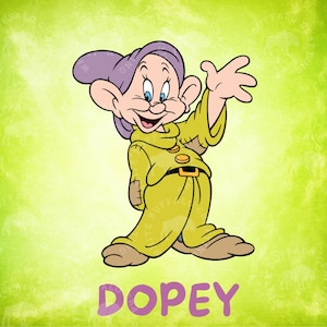 Dopey 20oz straight tumbler wrap
