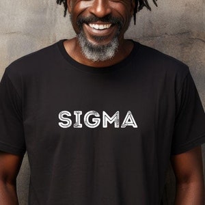 SIGMA - Unisex T-Shirt aus schwerer Baumwolle
