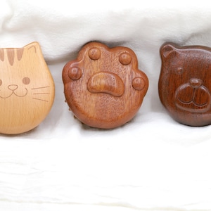 Natural Sandalwood Head Massage Comb Air Cushion Comb Scalp Massage Tool Hair Soothing Tool Paddle Brush Hair Brush
