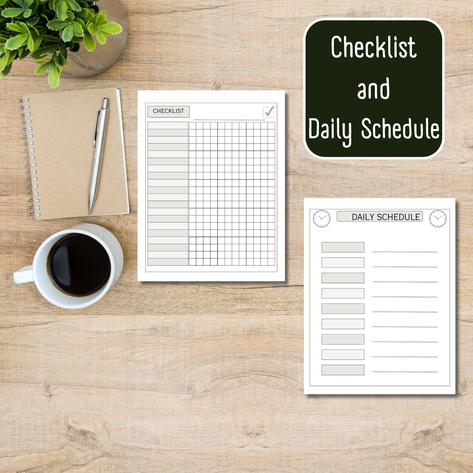 Printable Teacher Planner, Printable Lesson Plan Template, Printable ...