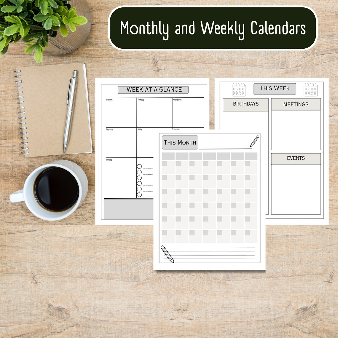 Printable Teacher Planner Printable Lesson Plan Template - Etsy