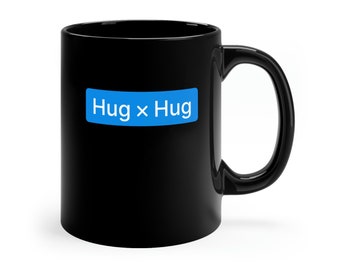UX Designer Hug x Hug Coffee Mug, UX Designer Gift, Gift for Designer, Gift for Coworker, UX Design, User Experience, Funny Design Gift