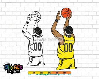 Basketball SVG-Datei, Anpassen von Namen svg, Basketball svg, farbige Ebenen, Basketballteam, Basketball-Saison, Png