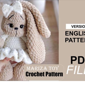 DIY Teddy Bear Amigurumi Tutorial PDF , Easy Tutorial Crochet Pattern, Amigurumi Crochet Pattern, Crochet Pattern, Instant PDF download