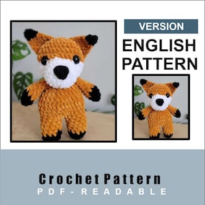 Crochet Dog Pattern, Amigurumi Puppy PDF, Dog Crochet Pattern, Pug & Husky Crochet, DIY Amigurumi Pattern in English, Cute Stuffed Dog