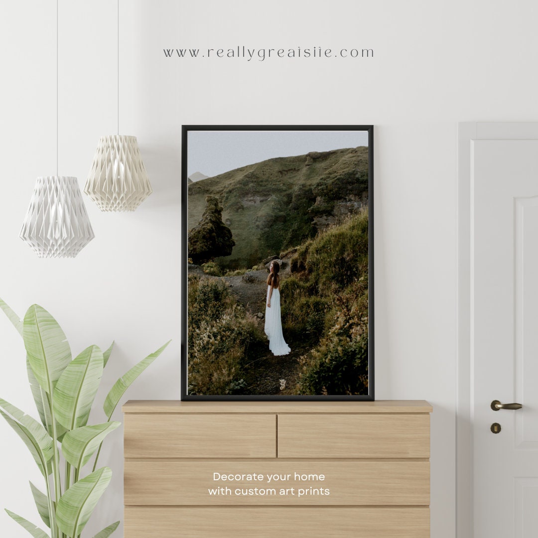 Animated Wall Art Photo Frame Mockup Stunning Visual Displays Etsy